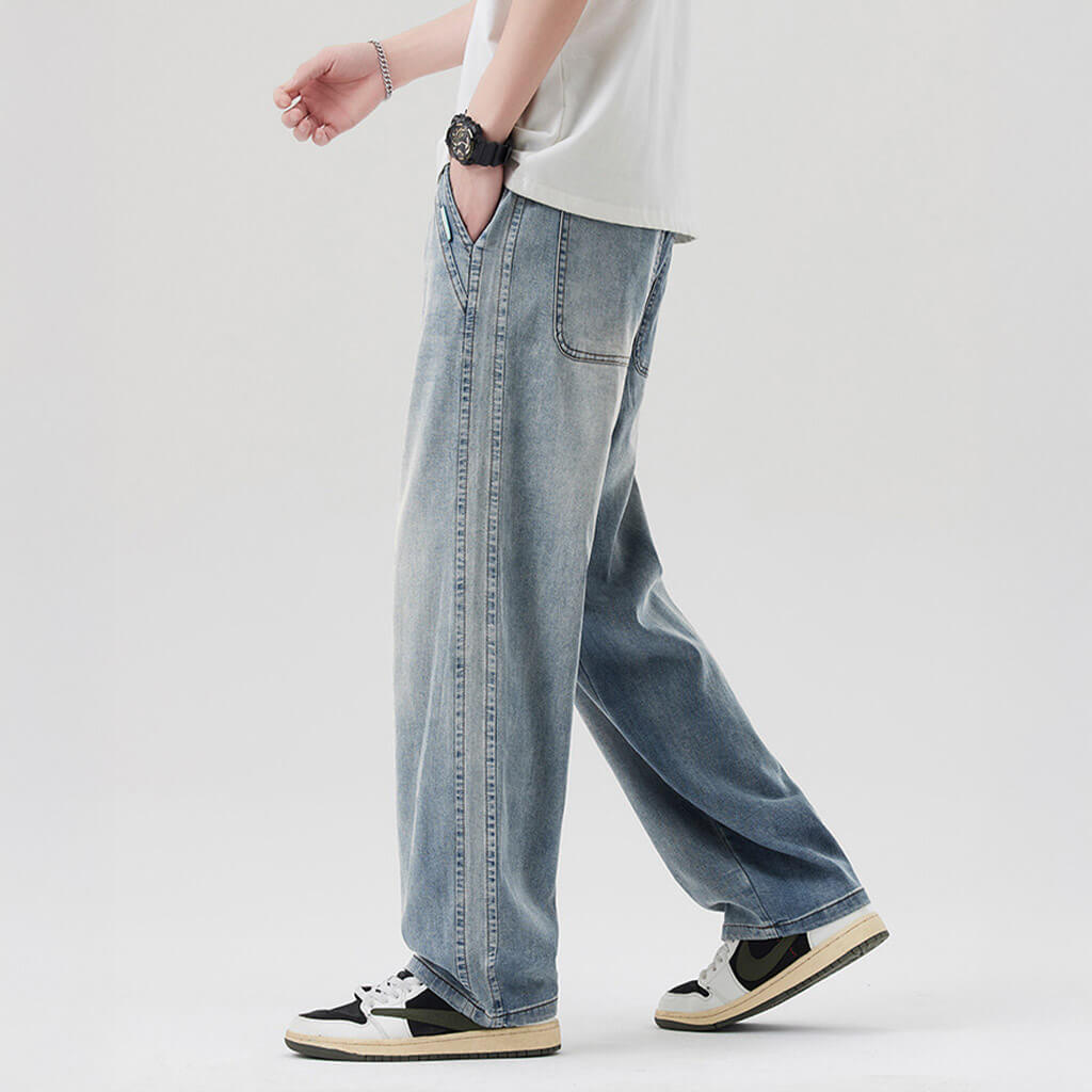 Hiroshi Relaxed Denim Pants