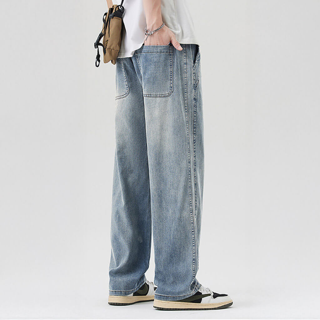 Hiroshi Relaxed Denim Pants