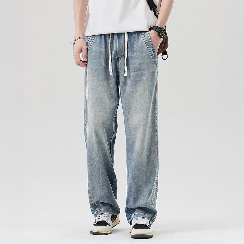 Hiroshi Relaxed Denim Pants