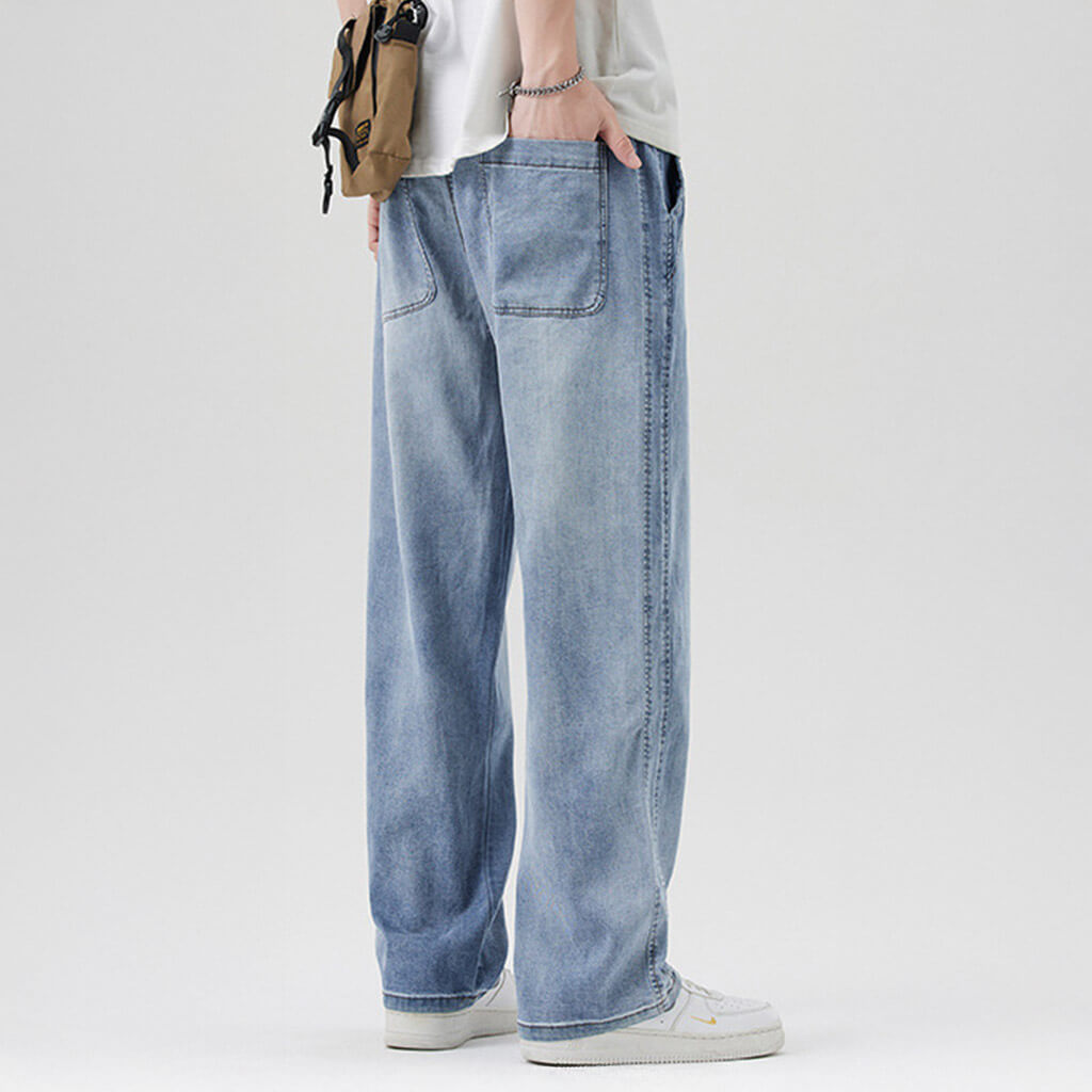 Hiroshi Relaxed Denim Pants