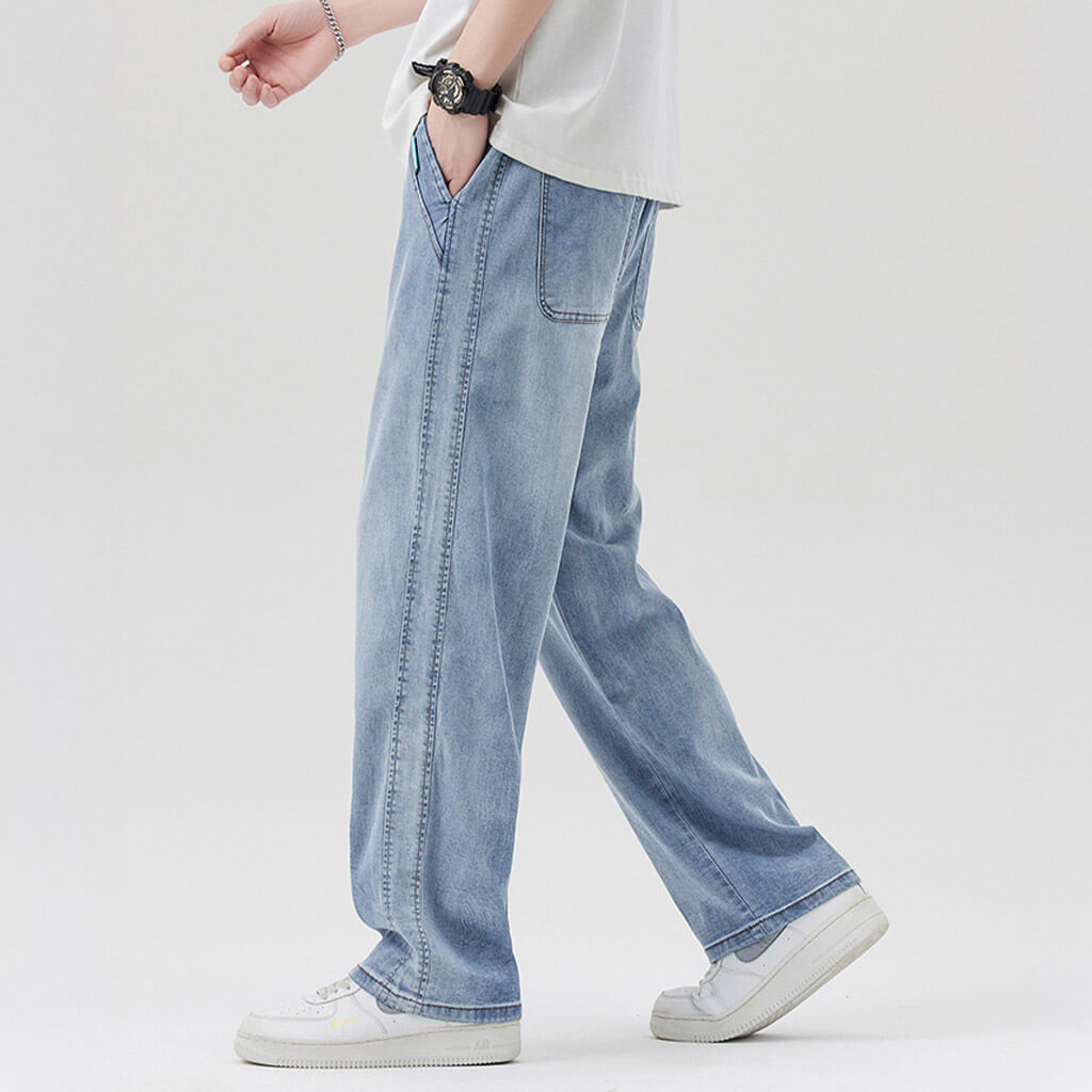 Hiroshi Relaxed Denim Pants