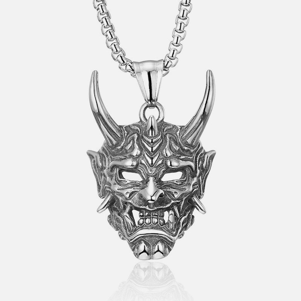 Oni Mask Necklace