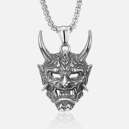 Oni Mask Necklace