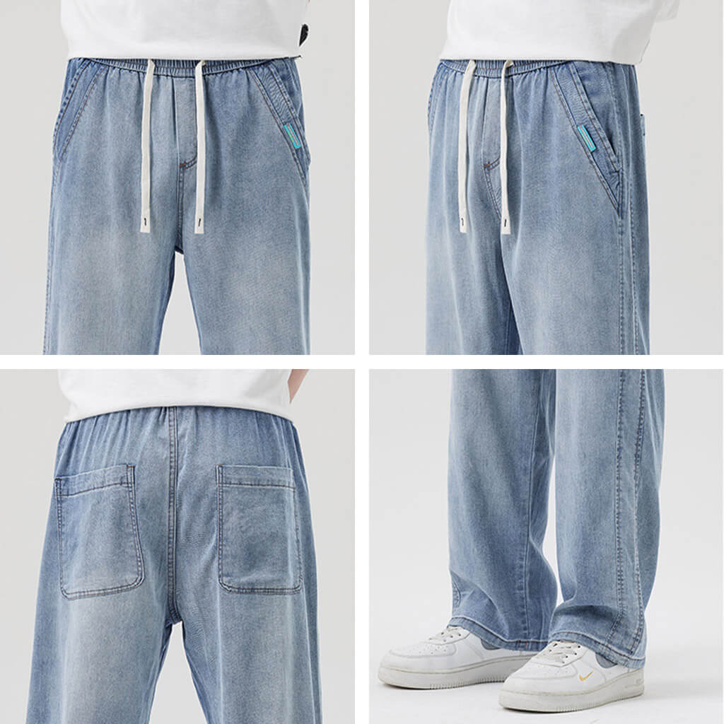 Hiroshi Relaxed Denim Pants