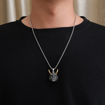 Oni Mask Necklace