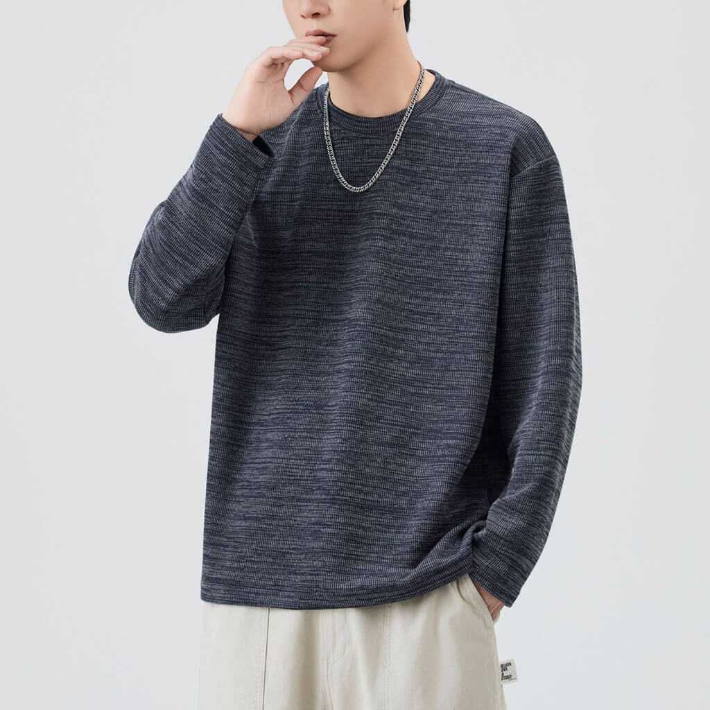 Kasane Knit Long-Sleeve T-Shirt