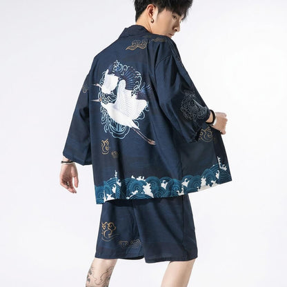 Tsuru Haori Set