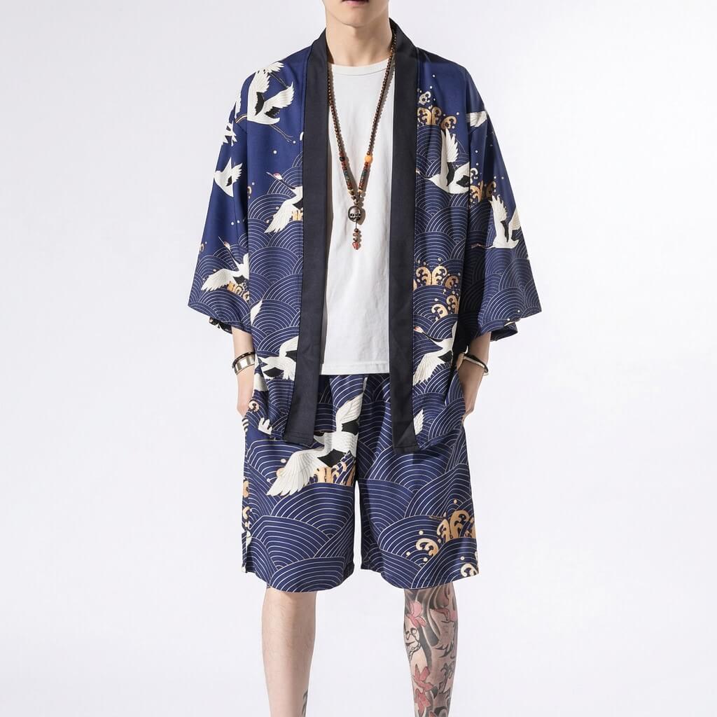 Tsuru Haori Set