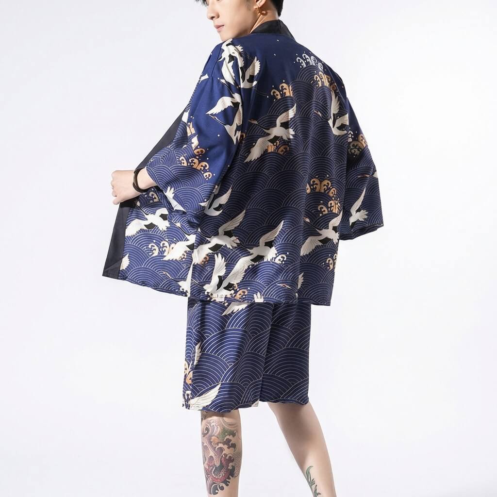 Tsuru Haori Set